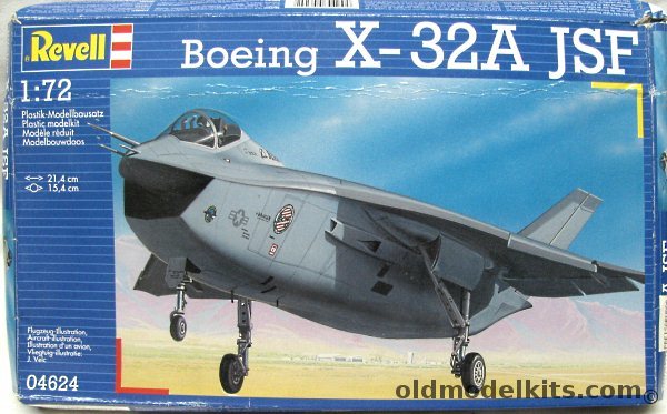 Revell 1/72 Boeing X-32 Joint Strike Fighter (JSF), 04624 plastic model kit